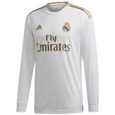 adidas real madrid 2019 home l s jersey