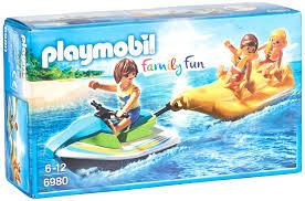 بلاي موبيل لعبة فن العائلة مع قارب الموز 6980 : Amazon.ae: دمى وألعاب