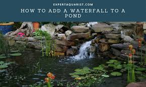 To make it one of the great rain garden design ideas, add a pot waterfall and plants. How To Add A Waterfall To A Pond Expert Aquarist