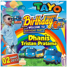 Begitu juga ketiak berulang tahun untuk merayakan hari dalam memberi ucapan selamat ulang kepada keluarga, suami, istri, anak, kedua orang tua, sahabat atau yang lainnya. Cantik Banner Ulang Tahun Anak Tayo Erlie Decor