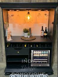 Sold Modern Farmhouse Wine Bar Liquor Bar Beverage Bar Etsy In 2020 Wine And Liquor Cabinets Liquor Bar Wine Bar