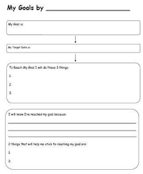 Printable Worksheets For Back To School Goal Setting School Goals Student Goals Goal Setting For Students