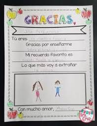 Happy Birthday Letter To Dad In Spanish Teacher Appreciation Letter Freebie In Spanish Amp English Teacher Appreciation Letter Appreciation Letter Spanish Teacher Gifts