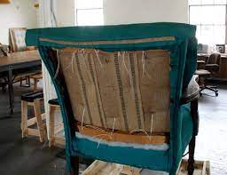 how to upholster a chair attaching the outside back modhomeec upholstered chairs chair reupholstery reupholster chair