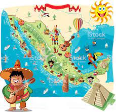 Cualquier imagen vectorial de dibujo animado del mapa está a su disposición gráfico vectorial premium Cartoon Map Of Mexico Mapa De Mexico Mapa De Mexico Antiguo Produccion Artistica