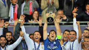 The first trophy was presented to ajax in 1973. Ronaldo Fires Madrid To Super Cup Glory Uefa Super Cup Uefa Com