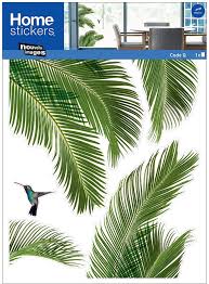 Draeger Stickers Fenetres Brise Vue Pour Vitres Vitrines Et Surface Lisses Electrostatiques Repositionnab En 2020 Feuille Palmier Feuilles De Plantes Brise Vue