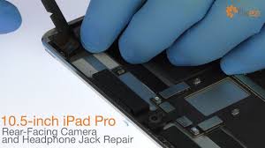 10 5 Inch Ipad Pro Rear Facing Camera And Headphone Jack Repair Fixez Com Ipad Pro Repair Videos Repair