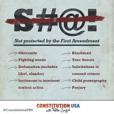You May Be Surprised By What Types Of Speech Are Not Protected By The First Amendment Learn Mor Teaching Government Teaching History Teaching American History