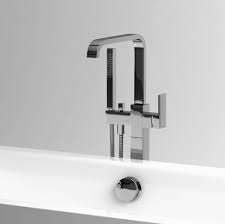 Airuida floor mount bathtub faucet freestanding tub faucet brushed nickel tub filler with 2 function handheld 360 degree swivel standing high flow spout mixer taps 4.6 out of 5 stars 11 $182.99 $ 182. Xo Freestanding Bathtub Mixer Type 3 Clou Store