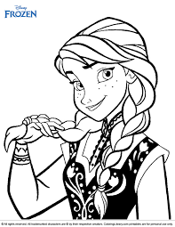 Anna and kristoff chased by wolves look! Frozen Coloring Book Picture Coloring Library