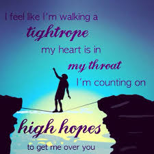Men go shopping to buy what they need. Man On A Wire The Script Music Quotes Lyrics Cool Lyrics Song Quotes