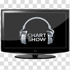 Tv Channel Icons Music Chart Show Transparent Background
