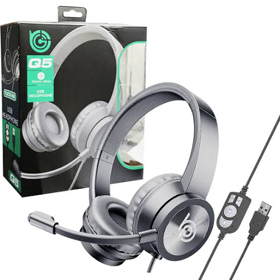 TUCCI Q5 USB Gaming Headset (Professional Hi-Fi Edition), AI generated