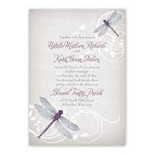 Dragonfly Pair Invitation With Free Response Postcard Ann S Bridal Dragonfly Wedding Whimsical Wedding Invitations Making Wedding Invitations