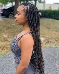 50 Box Braids Protective Styles On Natural Hair With Full Guide Coils And Glory In 2021 Braids For Black Hair Box Braids Hairstyles For Black Women Braided Hairstyles
