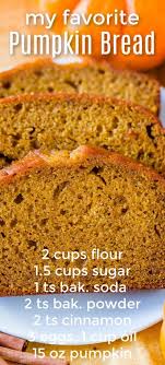 Our Go To Recipe For Pumpkin Bread It S Crazy Easy Mix The Wet Ingredients Mix The Dry Ingredients And Combine Pumpkin Bread Recipe Pumpkin Bread Recipes