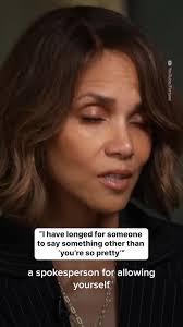 Halle Berry is a spokesperson for aging with strength and grace. Who's with  her? 🙋‍♀️