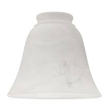 Tea stained alabaster glass bell lamp shade pendant sconce. Replacement Glass Light Shades Destination Lighting
