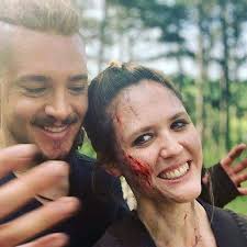 Alex Emily On Set Of The Last Kingdom Season 4 Behind The Scenes Love Is All Around Alexander Dr The Last Kingdom The Last Kingdom Series Kingdom