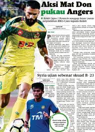 5 pemain termahal kedah fa musim 2020 dalam liga super malaysia 2020 video ini memaparkan 5 pemain bola sepak. Aksi Mat Don Pukau Angers Pressreader
