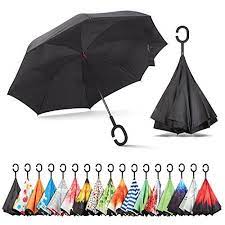 Amazon Com Sharpty Inverted Umbrella Double Layer Windproof Umbrella Reverse Umbrella Umbr Umbrella Windproof Umbrella Windproof