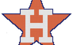 Check spelling or type a new query. Counted Cross Stitch Pattern Houston Astros Logo The Cross Stitch Guy