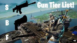With fishing added into the game this this is the ultimate reward for completing the fortnite chapter 2 battle pass! A Complete Weapon Tier List For Fortnite Season 4 Youtube