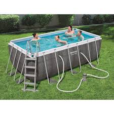 Piscine Tubulaire Bestway 56722 Power Steel 8124 L Dim 412 X 201 X 122 Cm Pack Complet Eche En 2020 Piscine Tubulaire Bestway Piscine Tubulaire Piscine Rectangulaire