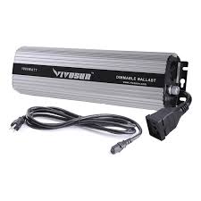 Grow light ballast cords & adapters are excellent for growers who are adapting ballasts and sockets from universal to hydrofarm and back, as well as 120v to 240v and extended cord length. Vivosun 1000w Ballast Grow Light Best Ballasts For Hps Mh Bulbs