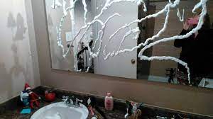 Boy Framed Elf On The Shelf For Shaving Cream Mess Simplemost