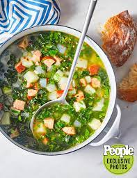 Emeril Lagasse S Caldo Verde Soup With Kale Chorizo People Com