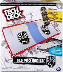 Tech deck transforming pipelines modular skatepark playset and exclusive fingerboard. Tech Deck Sls Pro Series Skate Park Quarter Pipes With Gap And Signature Pro Board Amazon De Spielzeug
