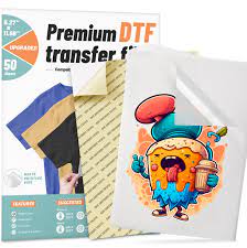 KASYU DTF Transfer Film, 50 Sheets 8.5*11 DTF Paper with Smart Printing  Pad for All Sublimation&DTF Printers,DTF Film for Sublimation Hack,Upgraded  Premium Direct to Film for All Fabrics : Buy Online at Best Price in KSA -  Souq is now Amazon.sa ...