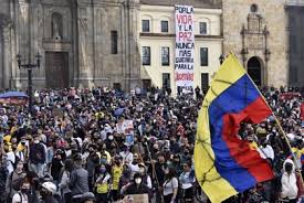 Que la tas a de paro nacional está alrededor. Miles De Personas Recorren Las Principales Ciudades De Colombia En Un Paro Nacional Contra El Gobierno