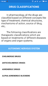 Drugs are used in psychotic patients to produce a calming effect thus some are classified as major tranquilizers. Rudra S Pharmacology 1 17 Download Android Apk Aptoide