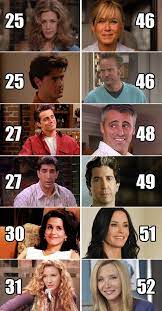 Here S How Old All Of The Cast Members Were When The Series Premiered Versus Now Friends Moments Friends Tv Friends Cast
