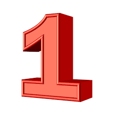 In conventions of sign where zero is considered. One 1 Number Free Image On Pixabay