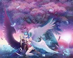 Dark angel anime wallpaper 31 page 2 of 3. Angel Anime Wallpaper Boy And Girl