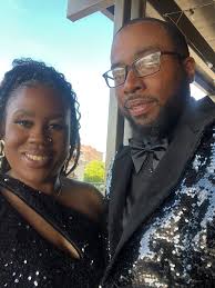 Happy anniversary to my Randy Herman . First pic was a few months into  dating many moons ago . 2nd pic was 6 months ago. I'm thankful to do this  life with