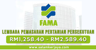 Lembaga pemasaran pertanian persekutuan atau lebih dikenali sebagai fama (federal agricultural marketing authority) ialah sebuah agensi pemasaran yang ditubuhkan di bawah kementerian pertanian & industri asas tani malaysia. Jawatan Kosong Lembaga Pemasaran Pertanian Dan Persekutuan Fama 2021 Mohon Sebelum 3 Februari 2021