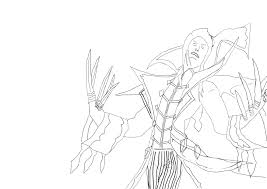 Vladimir League Of Legends Outline League Of Legends Artwork Drawings