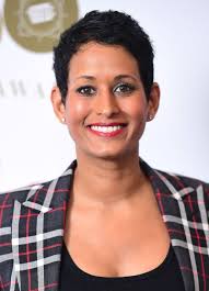 She has black hair and dark brown eyes. Naga Munchetty Says News Broadcasters Are Not Robots Who Are There To Blankly Read The News Huffpost Uk