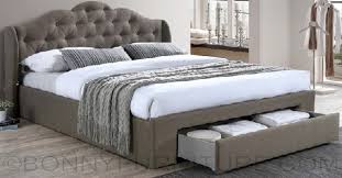 Bed frames queen size cheap. 9813dv Bed Queen Size Bonny Furniture