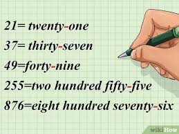 This increases continuity and fluidity in writing, which in turn encourages greater amounts of writing. How To Write Numbers In Words 13 Steps With Pictures Wikihow