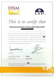 A cfp has completed courses of study in over 100 topics of financial management including equities, taxes, and retirement planning. Tuanpenasihat Finanzplaner Petaling Jaya 552 Fotos Facebook