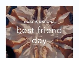 Friends day was created specifically to each other to remind you of important, about what makes us happy, that should be valued. Barefoot Scientist It S National Best Friend Day Milled