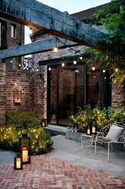 Schools often struggle with a lack of outdoor space. Courtyard Gardens Are Perfectly Matched With Garden Lanterns And Festoon Lights Pinterest Carriefiter 90s Fashion Street Backyard Garden Lanterns Patio
