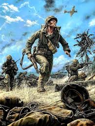 Pin By Victor Manuel On Marine Corps Combat Art Military Artwork War Art