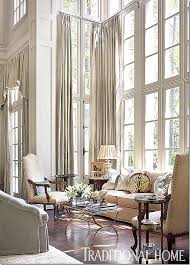 Two story family room curtains wonderful stunning what would i do tucker home ideas living room decor inspiration trendy living rooms living room color schemes. 3 Window Treatment Options For Double Height Doors
